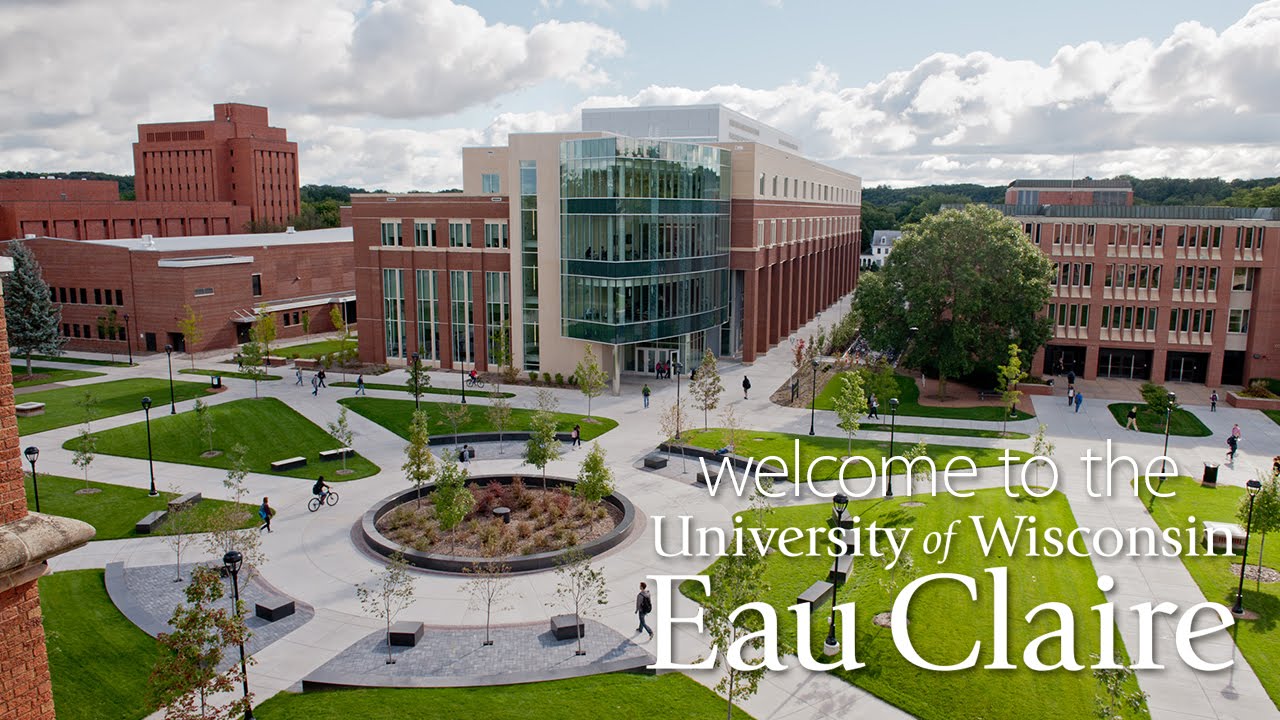 Университет находящийся. О-Клэр Висконсин. University of Wisconsin. University of Wisconsin‐Eau Claire, Eau Claire, Wisconsin, USA. USA, Eau Claire.